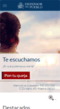 Mobile Screenshot of defensordelpueblo.es